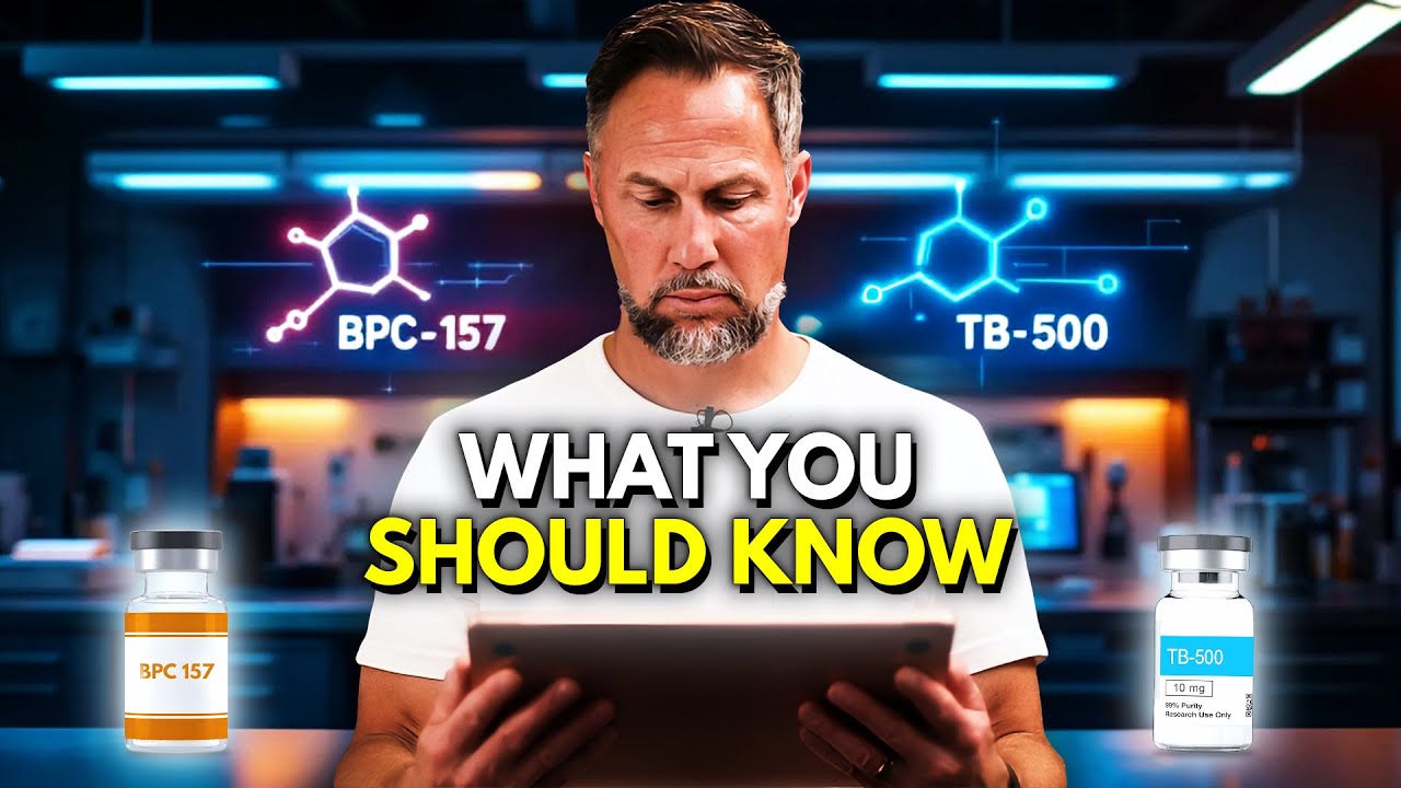 BPC-157 and TB-500 Explained: How These Peptides May Support Healing, Recovery, and Longevity